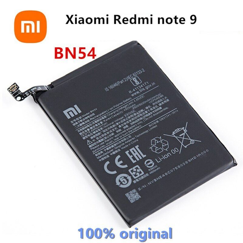 BATERIA ORIGINAL XIOAMI REDMI NOTE 9_REDMI 9 BN54_5.020MAH (8)