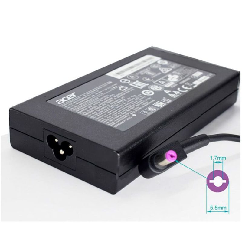 CARGADOR ACER ORIGINAL 19V 71A135W 5.5MM X 1.7MM (2)