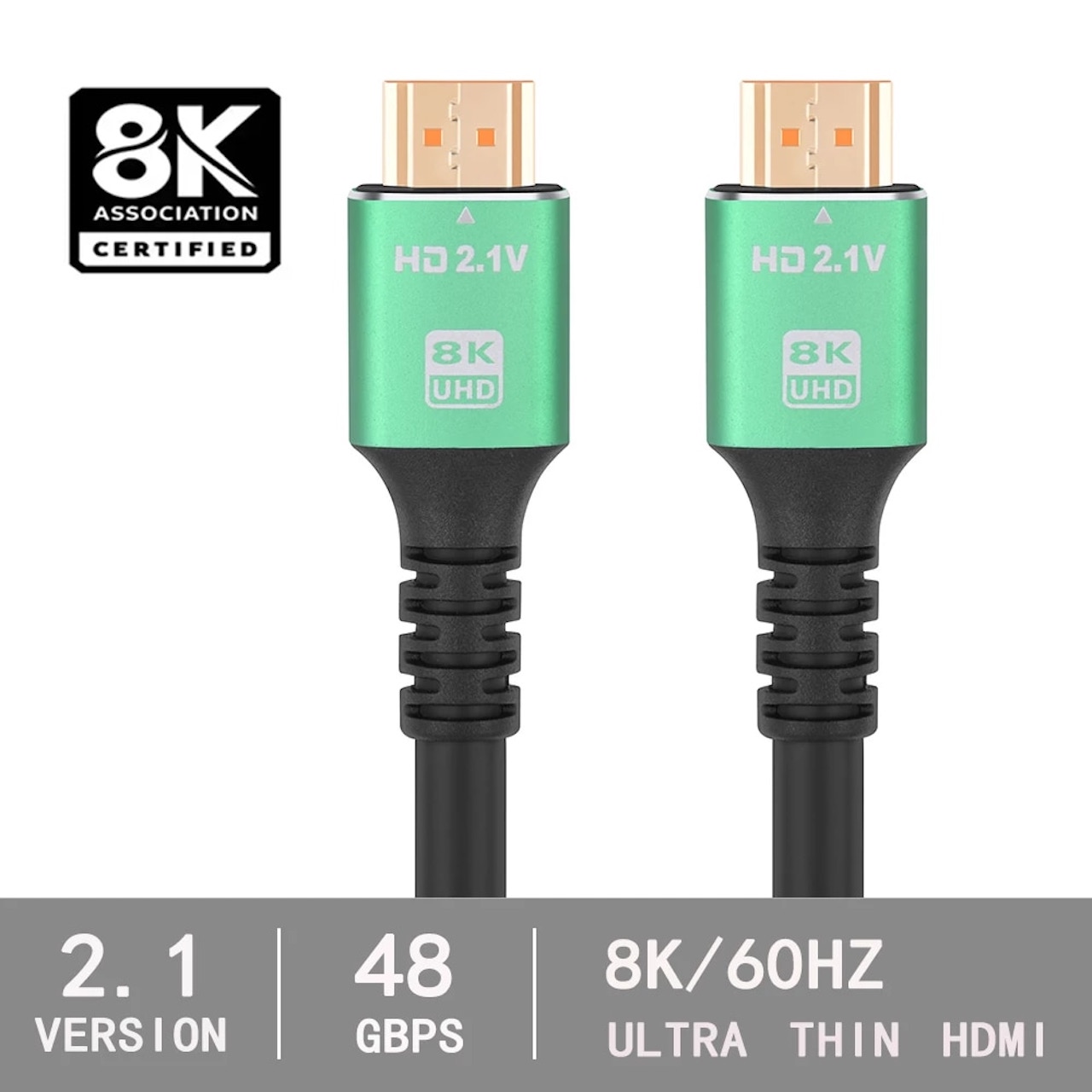 Cable HDMI 2.1 Cable HDMI de ultra alta velocidad 8K PlayStation, etc.