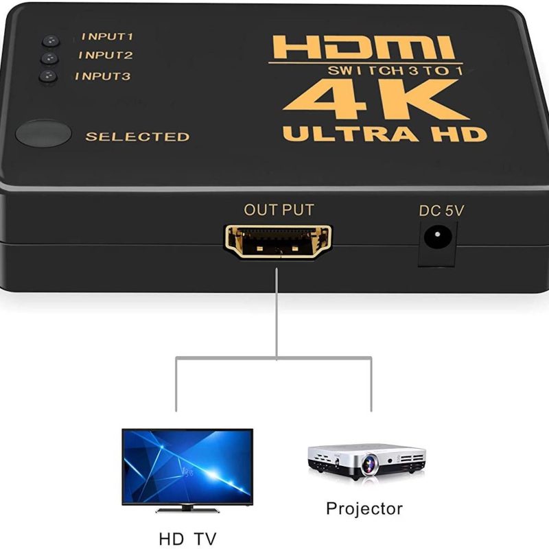 SWITCH HDMI 3X1 CON CONTROL REMOTO NEGRO (2)