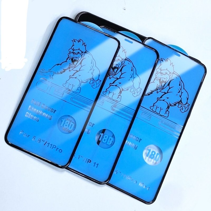 VIDRIO TEMPLADO 18D IPHONE XR KING KONG GLASS_PEGA COMPLETA _COBERTURA COMPLETA (1)